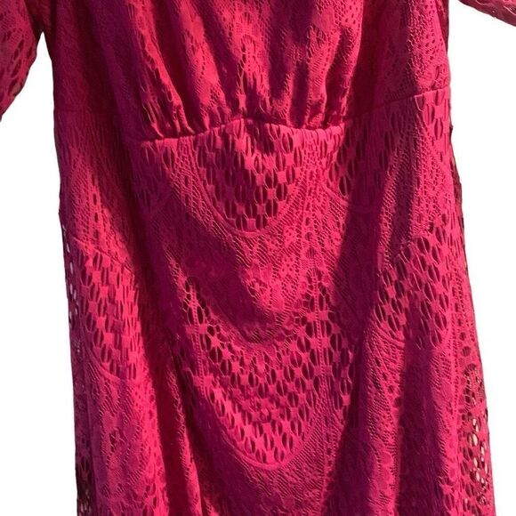 Pre Owned Women’s Rabbit Rabbit Rabbit Lacey Dress Sz 15W Classic Casual Style - Picture 7 of 11